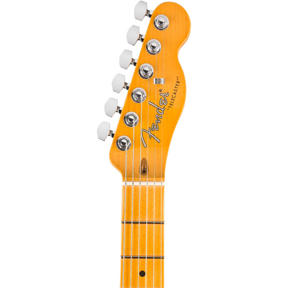 Fender American Ultra Luxe Vintage '50s Telecaster Electric Guitar, Maple Fingerboard in Butterscotch Blonde