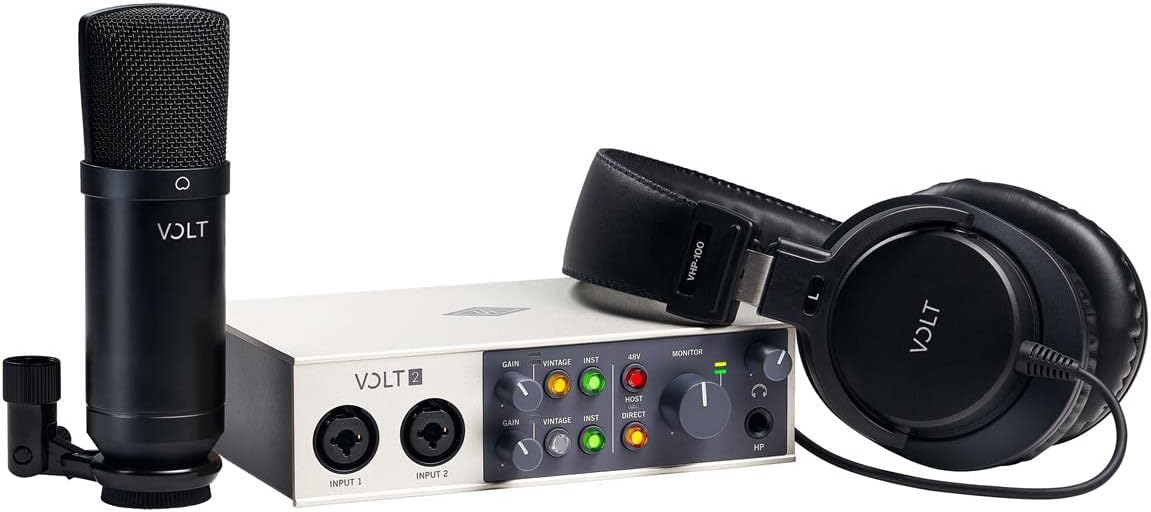 Universal Audio Volt 2 USB Recording Studio Pack