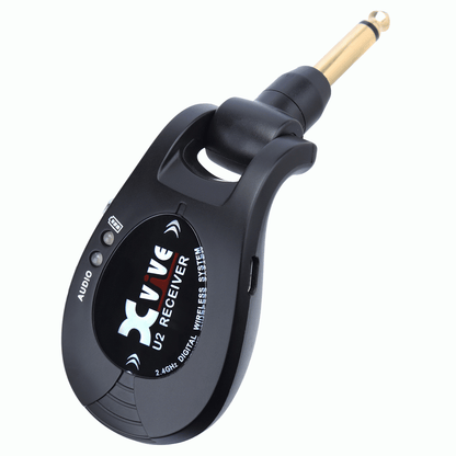 Xvive U2 2.4GHZ Guitar Wireless System in Black