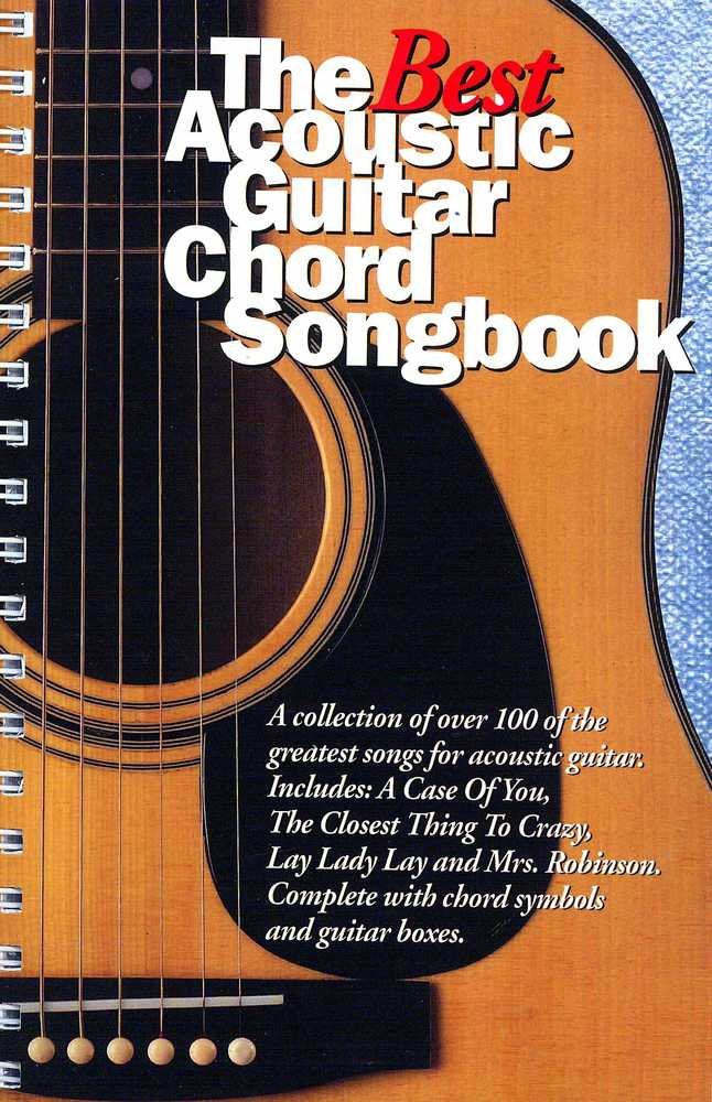 Best Acoustic Guitar Chord Songbook
