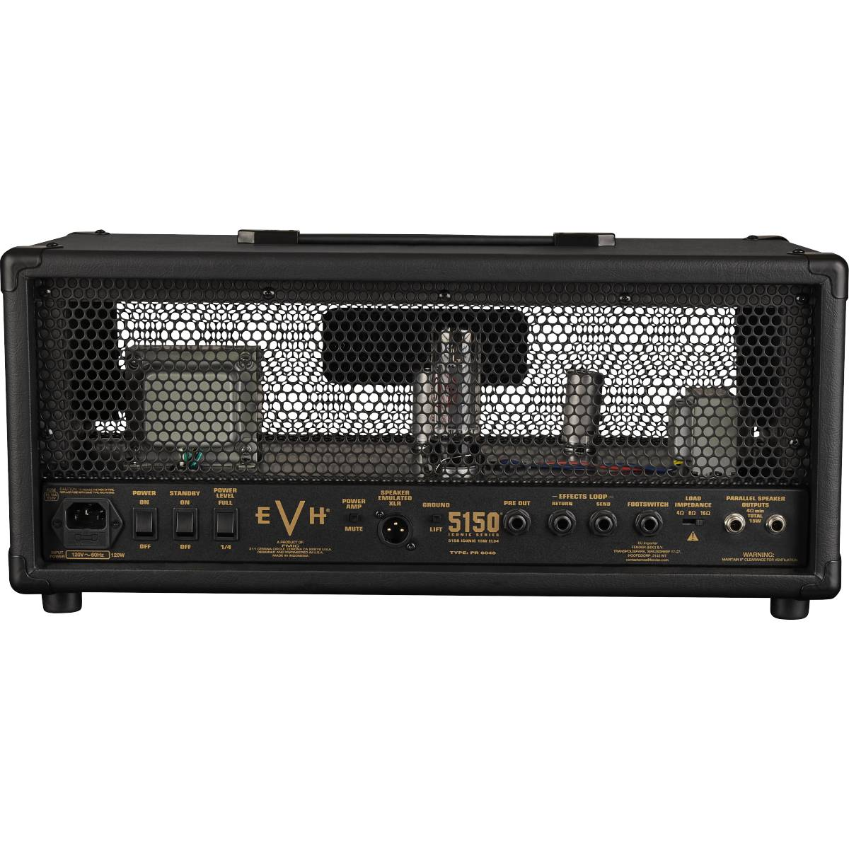 EVH 5150 Iconic Series 15W Black EL34 240V AUS Black Amp Head