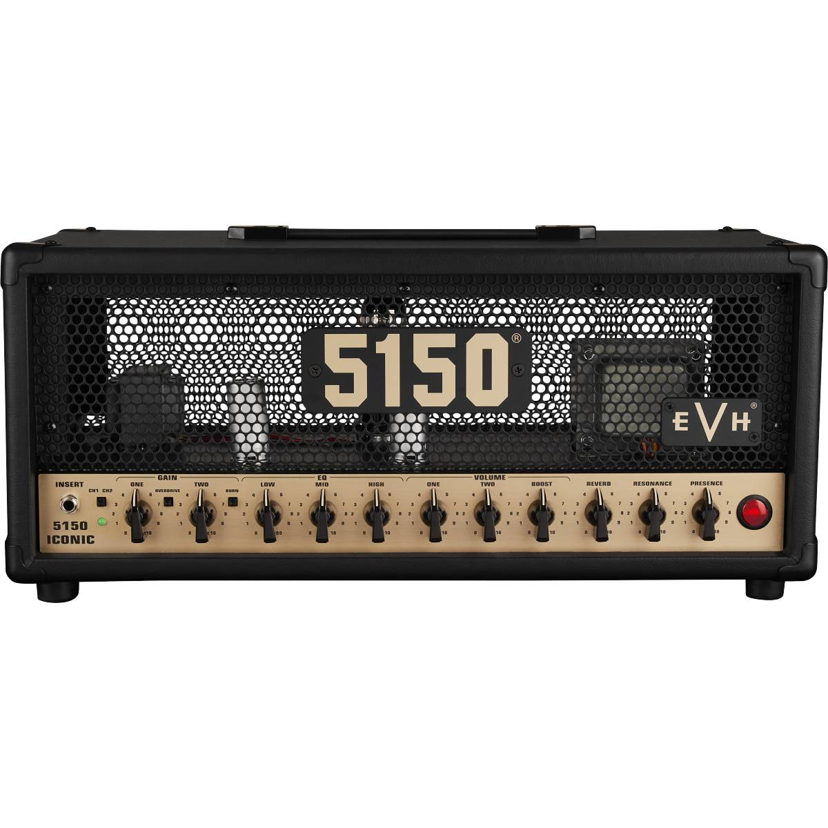 EVH 5150 Iconic Series 15W Black EL34 240V AUS Black Amp Head