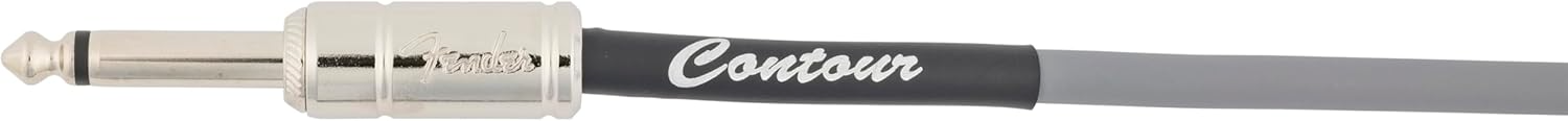 Fender Contour 18.6' Instrument Cable in Inca Silver