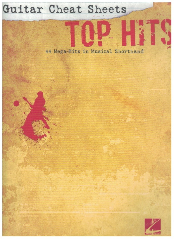Guitar Cheat Sheets Top Hits Tab