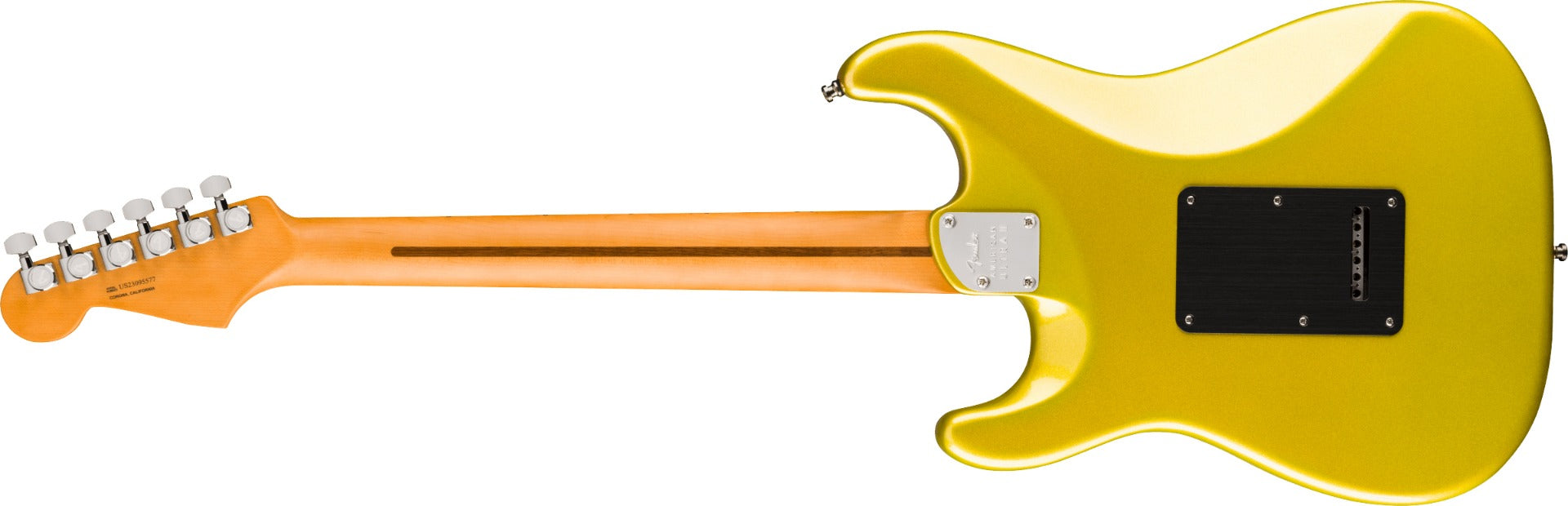 Fender American Ultra II Stratocaster HSS, Maple Fingerboard in Solar Flare