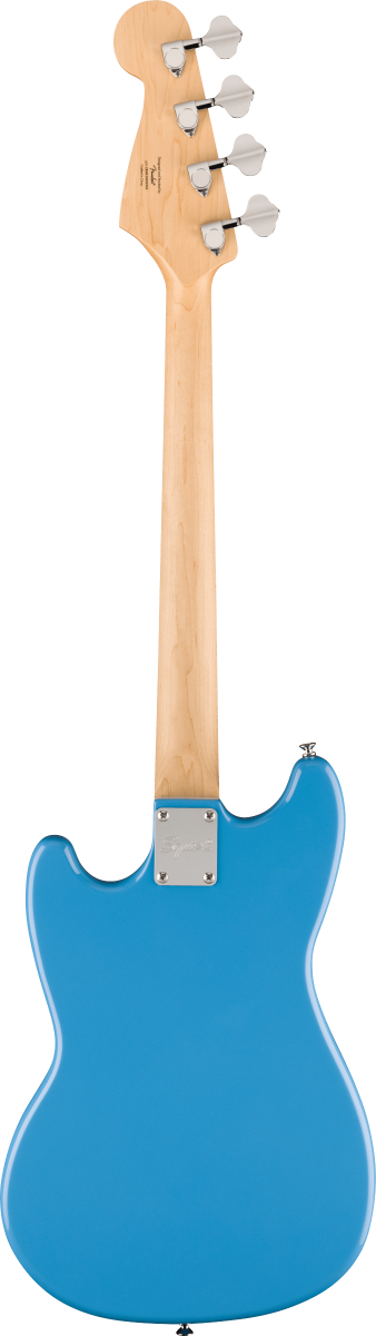 Squier FSR Squier Sonic Bronco Bass, Maple Fingerboard, Black Pickguard in California Blue