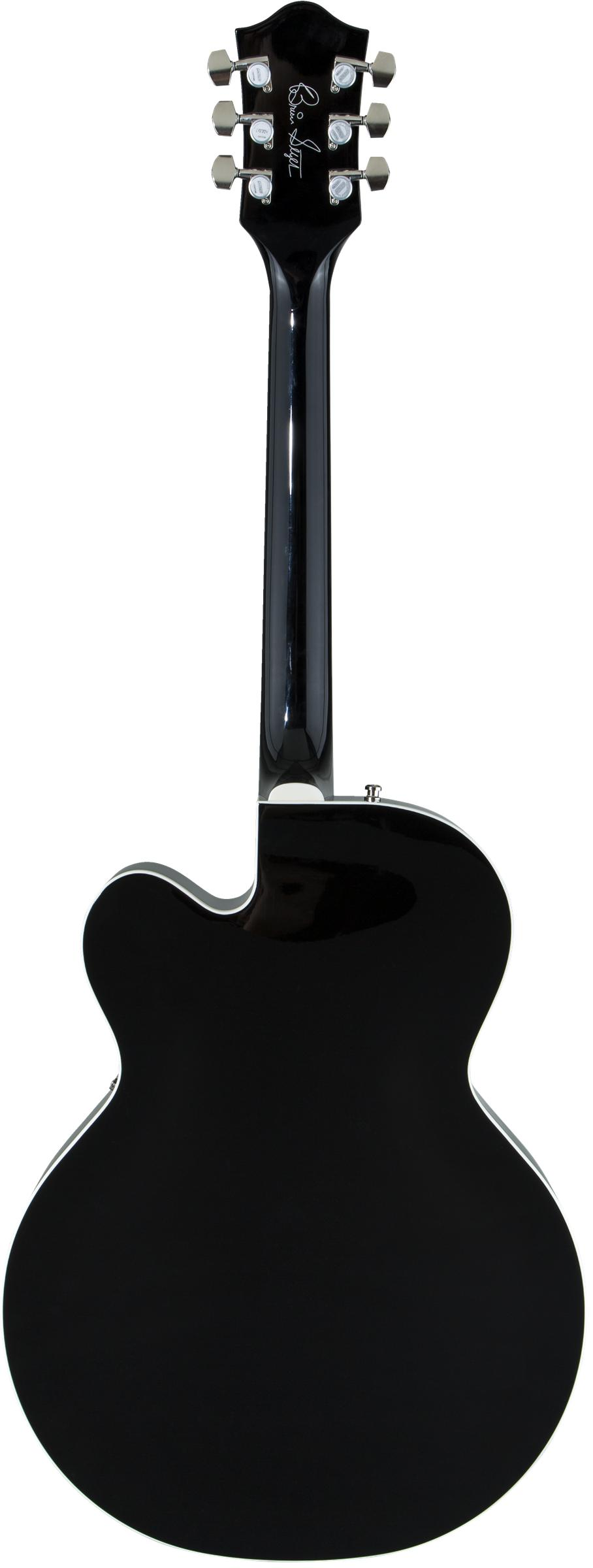 Gretsch G6120T-BSNSH Brian Setzer Signature Nashville Hollow Body with Bigsby in Black Lacquer
