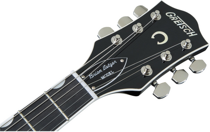 Gretsch G6120T-BSNSH Brian Setzer Signature Nashville Hollow Body with Bigsby in Black Lacquer