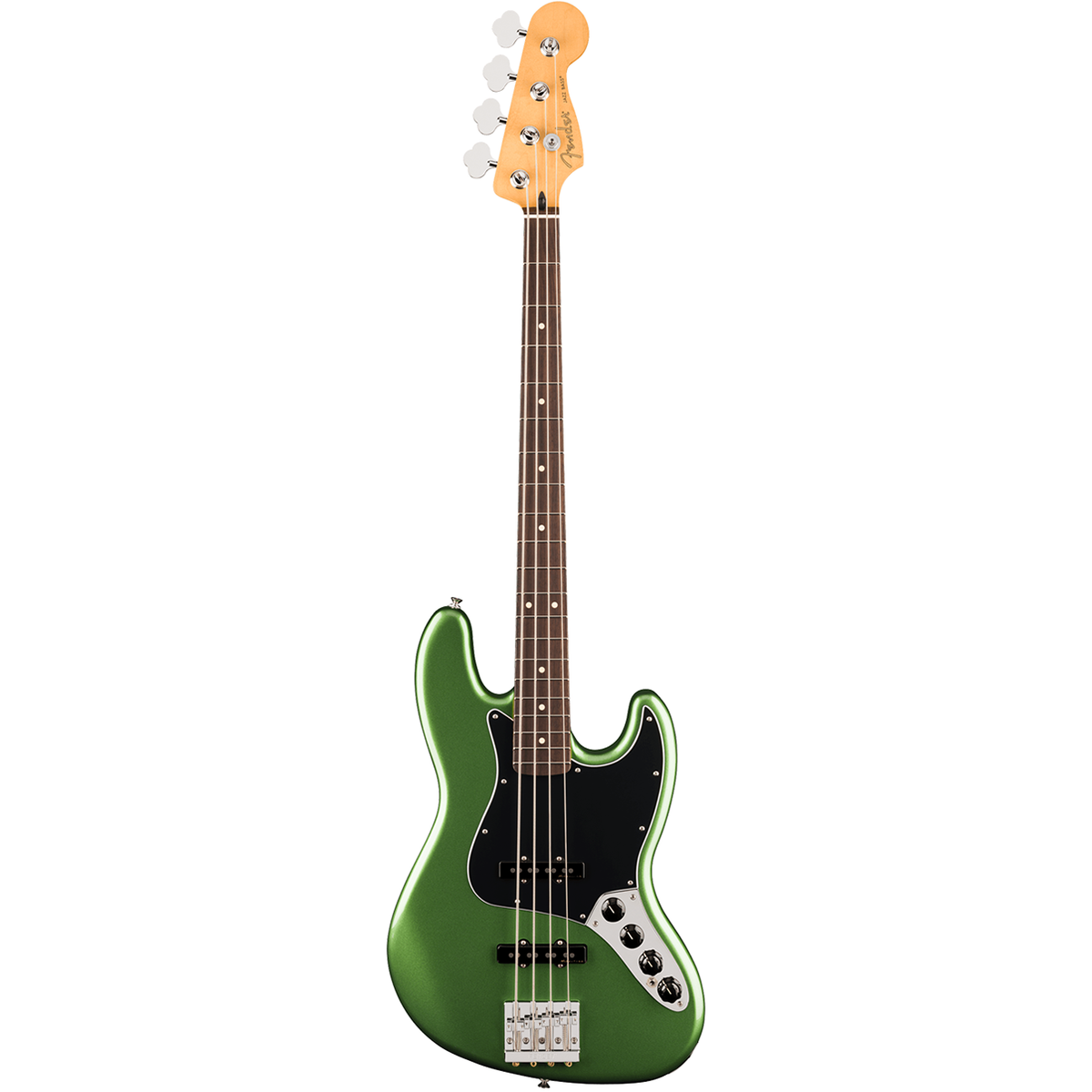 Fender Player II Modified Active Jazz Bass, Rosewood Fingerboard in Harvest Green Metallic