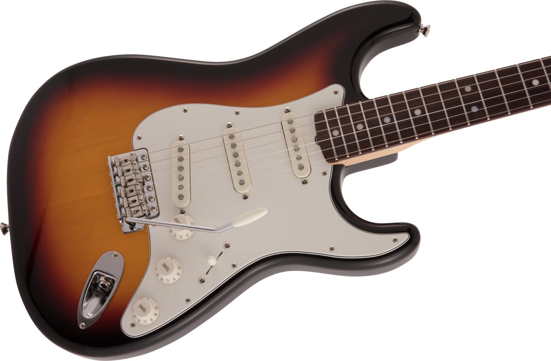 Fender Made in Japan Traditional Late 60s Stratocaster, Rosewood Fingerboard in 3 Color Sunburst