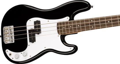 Squier Mini Precision Bass, Laurel Fingerboard in Black