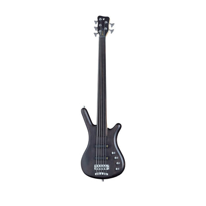 Warwick RockBass Corvette Basic 5-String Fretless in Nirvana Black Transparent Satin