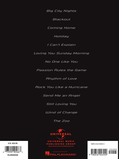 Best Of Scorpions Guitar Tab