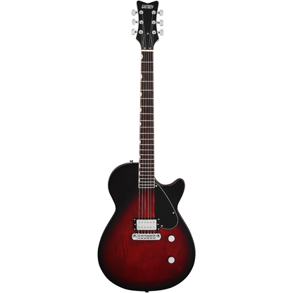 Gretsch Electromatic Jet Club 1 Pickup Electric Guitar in Claret Burst