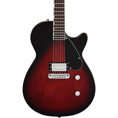 Gretsch Electromatic Jet Club 1 Pickup Electric Guitar in Claret Burst