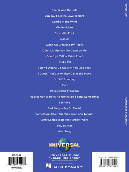 Elton John Super Easy Songbook