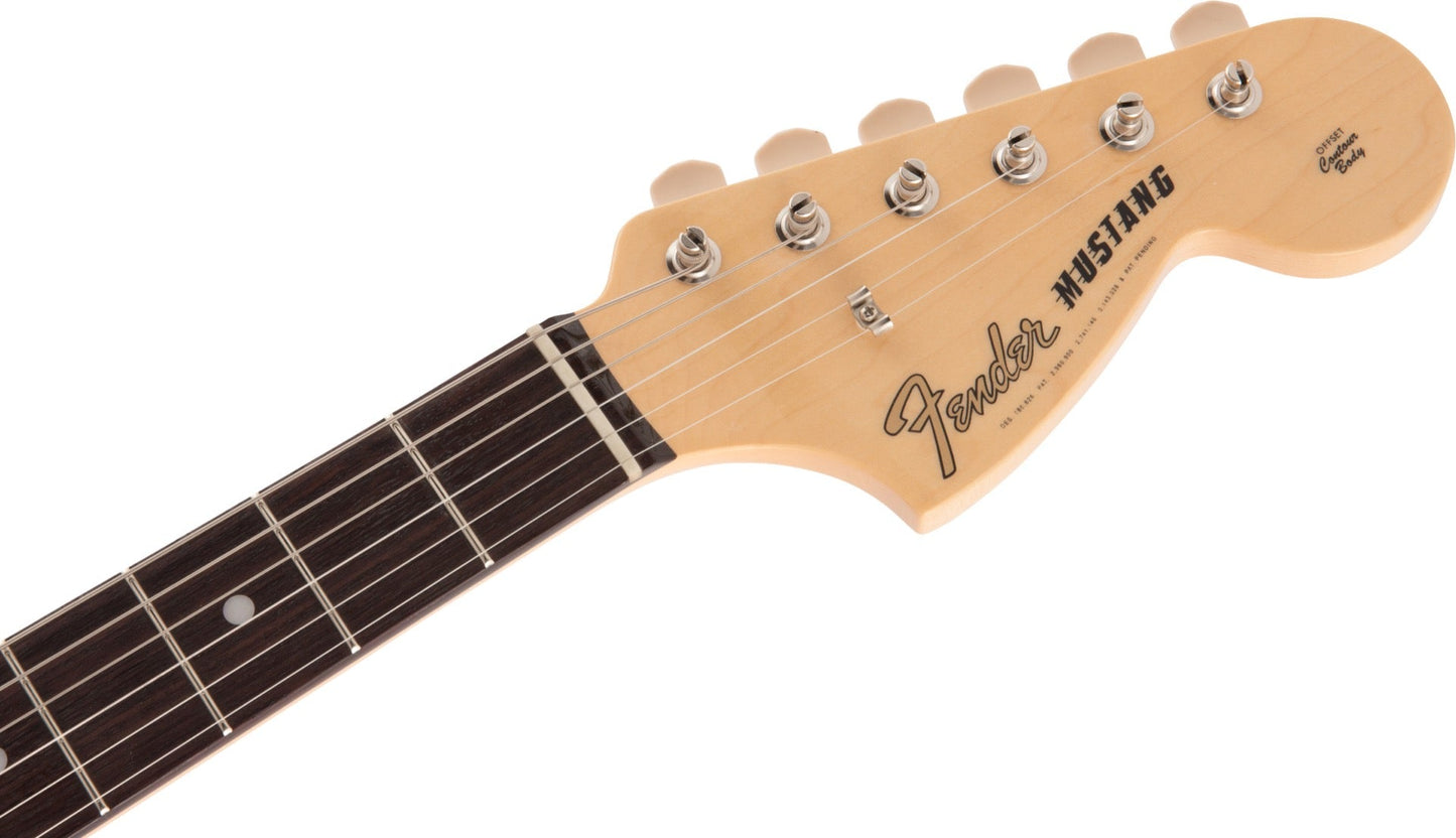 Fender Made in Japan Traditional 60s Mustang, Rosewood Fingerboard in Olympic White