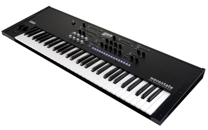 KORG wavestate SE 61 Note Wave Sequencing Synthesizer with Case Black