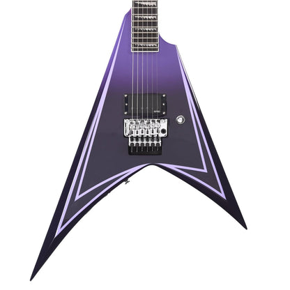 ESP LTD Alexi Hexed in Purple Fade Pinstripes