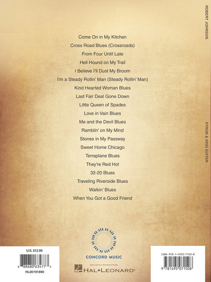 Robert Johnson Strum & Sing Guitar Vocal