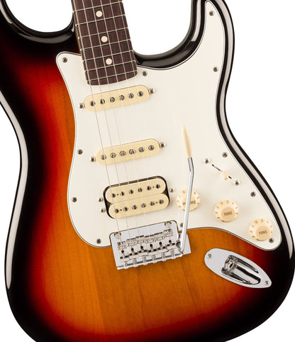 Fender Player II Stratocaster HSS, Rosewood Fingerboard in 3-Color Sunburst