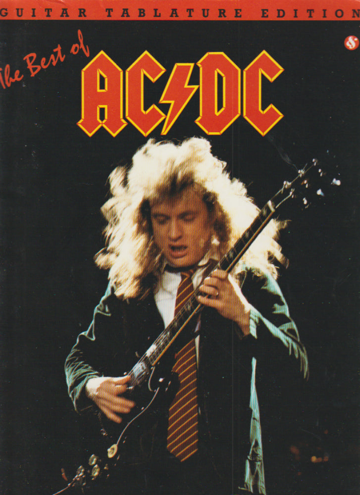The Best of AC DC Guitar Tablature Edition