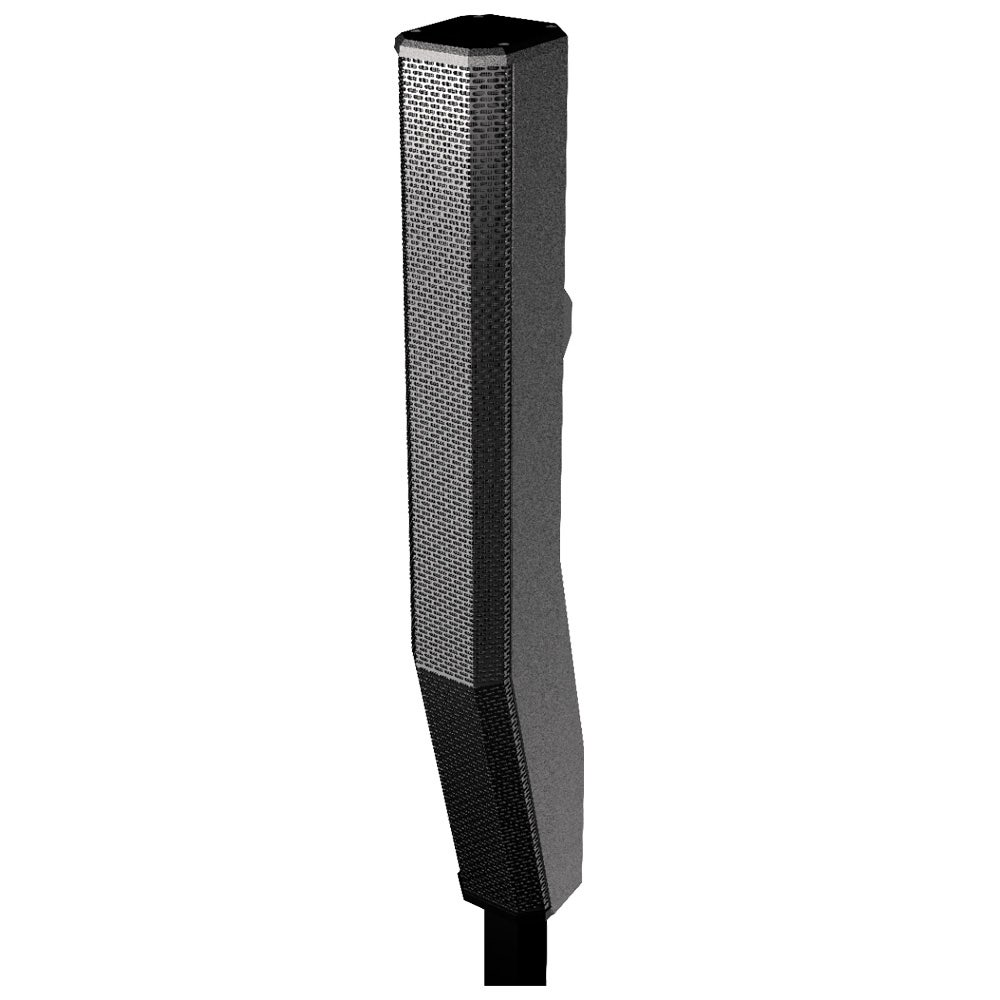 ElectroVoice Loudspeaker Portable Column Multi Driver High Frequency with Pole and Carry Bag in Black