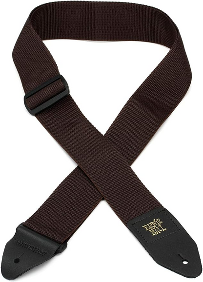 Ernie Ball Polypro Guitar Strap Or Bass Strap in Brown