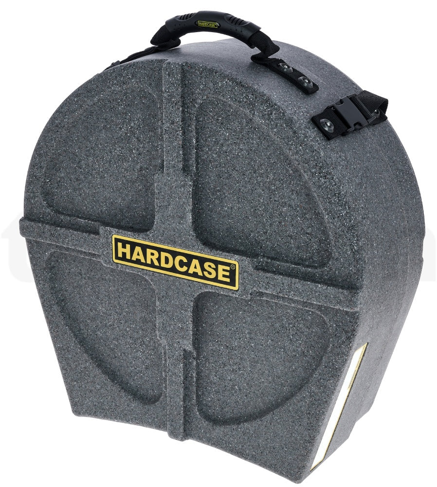 HARDCASE HNL14SG Fully Lined 14" Snare Drum Case in Granite