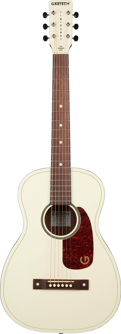 Gretsch Jim Dandy Parlor LTD Acoustic Guitar in Vintage White