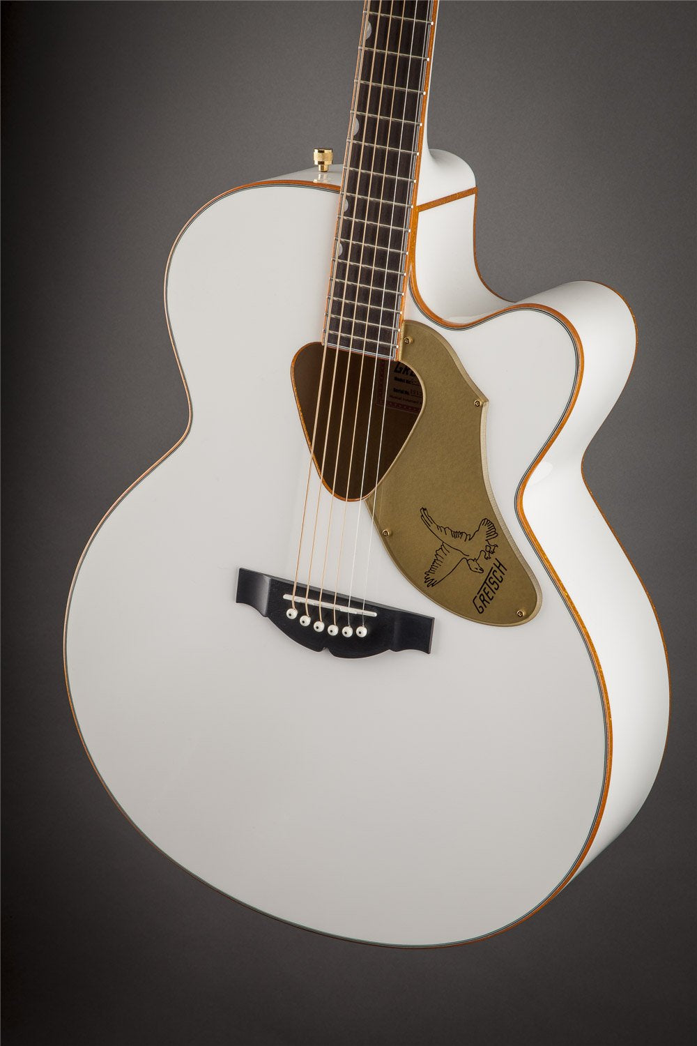 Gretsch G5022CWFE Rancher Falcon Jumbo Electric Acoustic in White