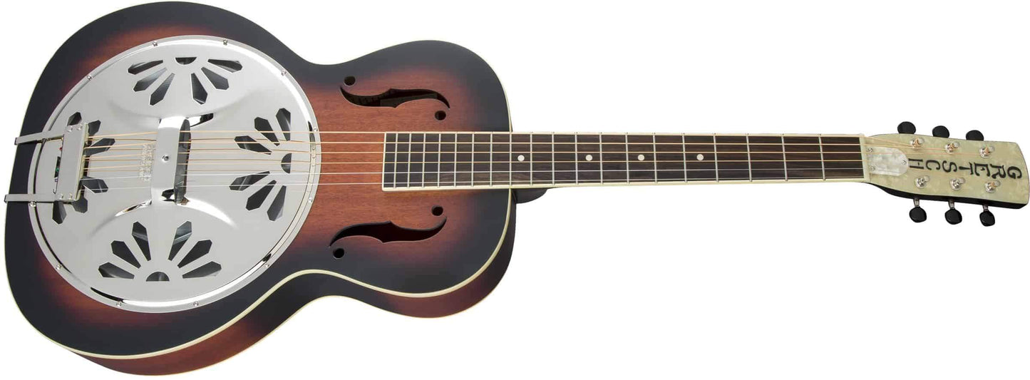 Gretsch G9220 Bobtail™ Round Neck Resonator Guitar in 2 Color Sunburst