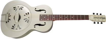 Gretsch G9201 Honey Dipper™ Round Neck Brass Body Resonator Guitar in Weathered Pump House Roof
