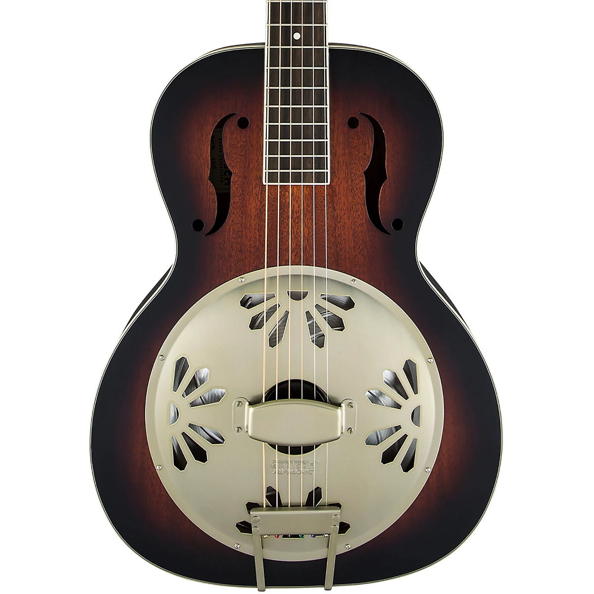 Gretsch G9241 Alligator Biscuit Round-Neck Resonator Guitar in 2 Color Sunburst