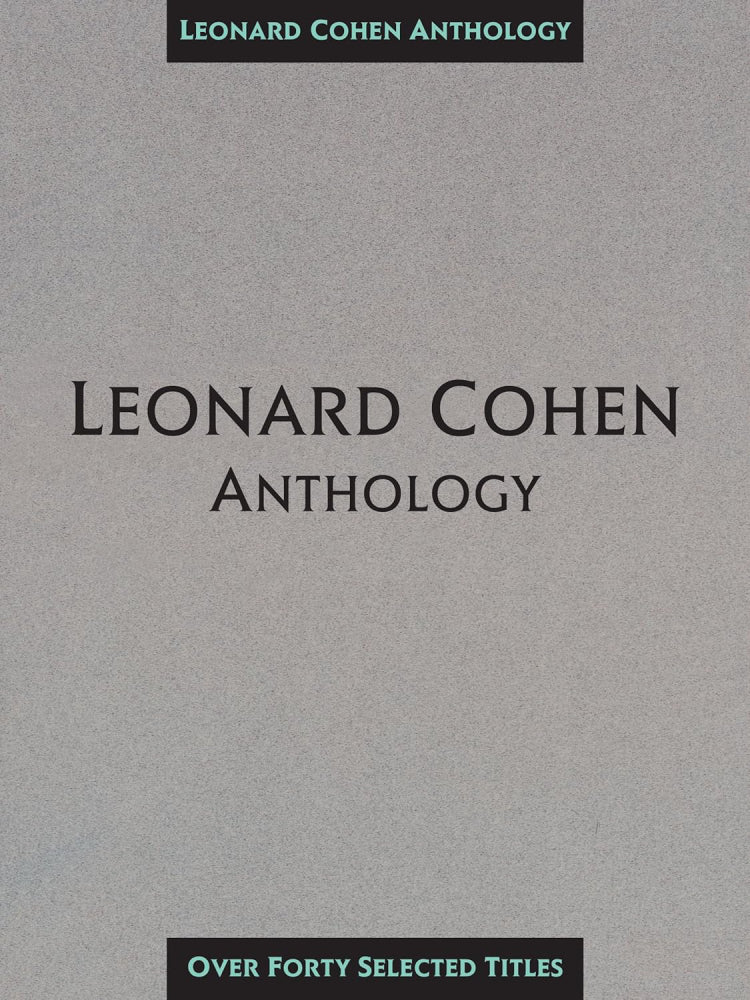Leonard Cohen Anthology PVG