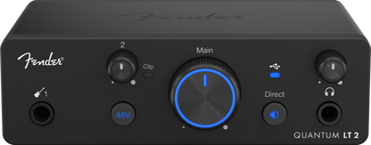 Fender Quantum LT2 2x2 24 bit / 192 kHz USB-C Audio Interface