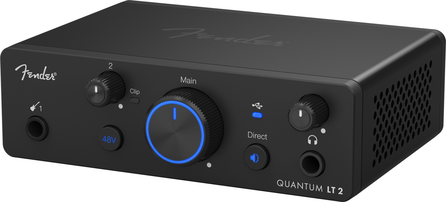 Fender Quantum LT2 2x2 24 bit / 192 kHz USB-C Audio Interface