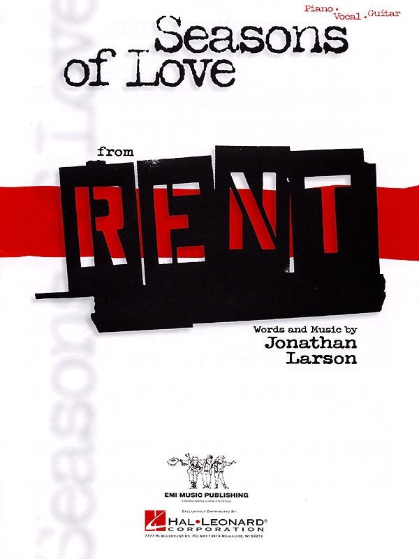 Seasons of Love from Rent