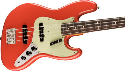 Fender Vintera II '60s Jazz Bass, Rosewood Fingerboard in Fiesta Red