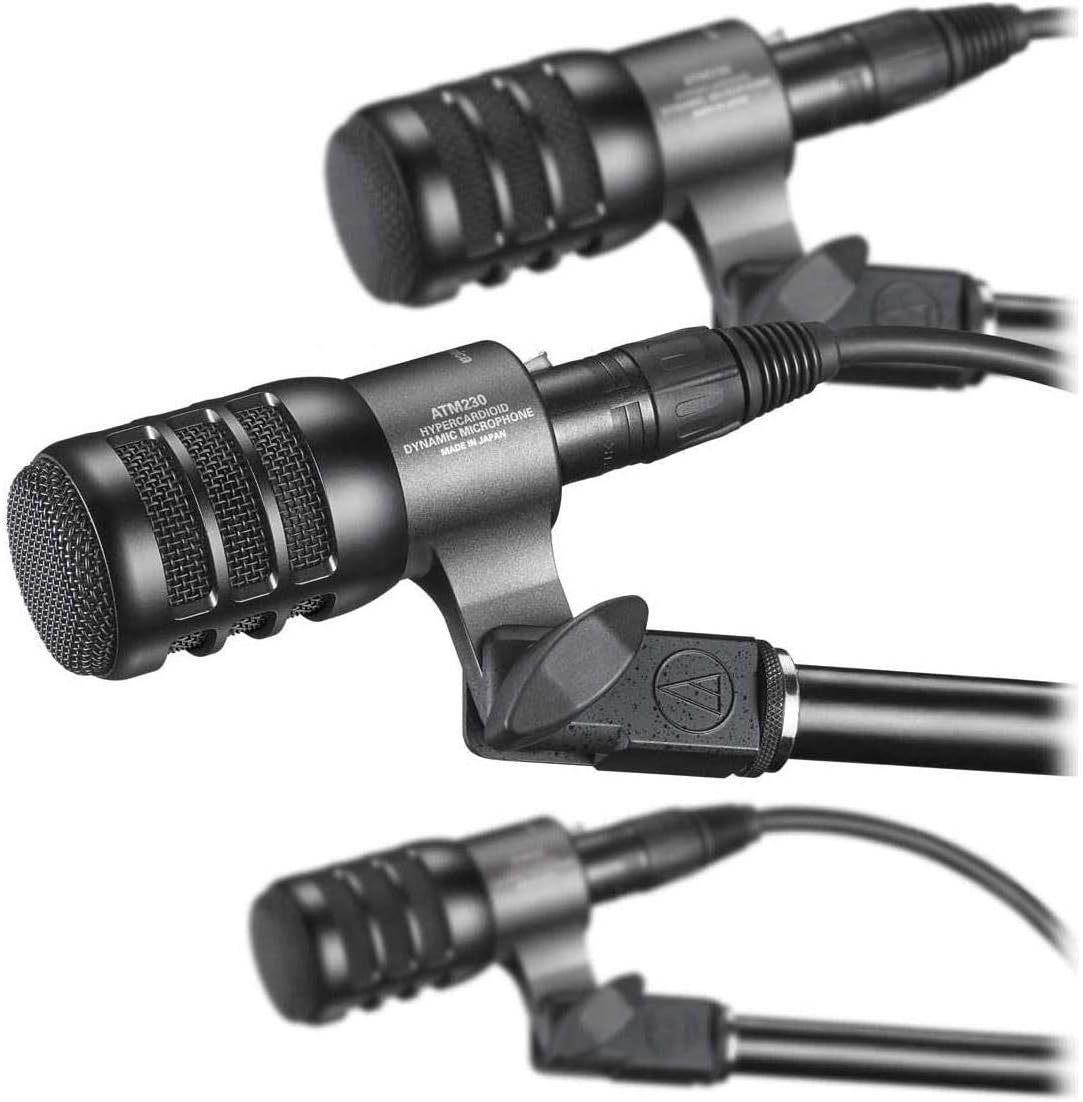 Audio Technica ATM230PK Dynamic Instrument Microphones 3 Pack