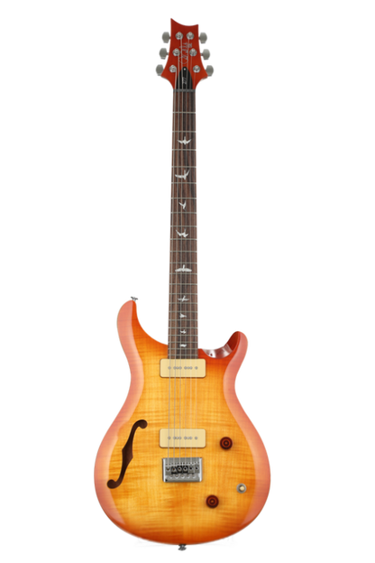 PRS Guitars SE 277 Baritone Semi Hollow Soapbar in Vintage Sunburst