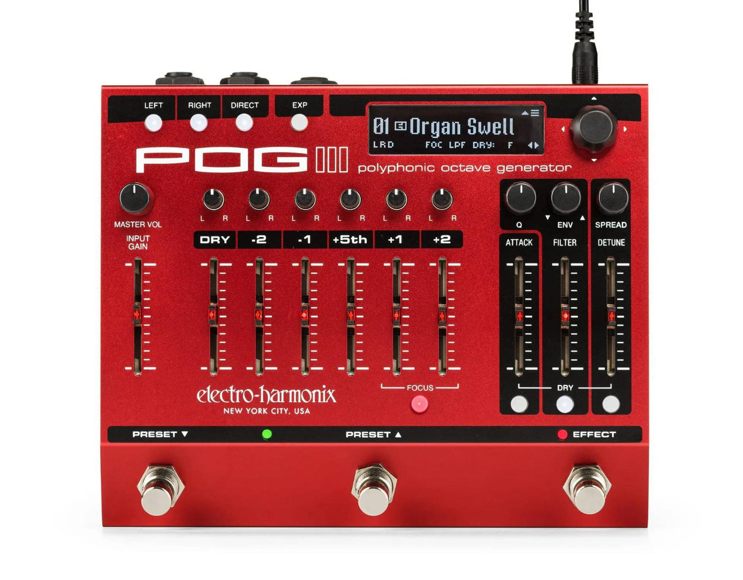 Electro Harmonix POG3 Polyphonic Octave Generator Pedal
