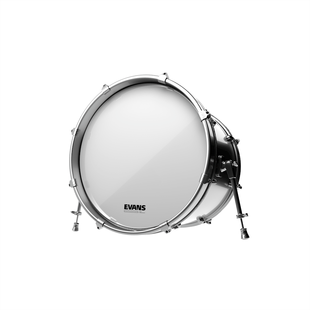 Evans EQ3 Resonant Smooth White 26" Bass Drum Head