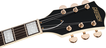 Gretsch G2420TG Streamliner Hollow Body with Bigsby LTD Electric Guitar in Vintage White