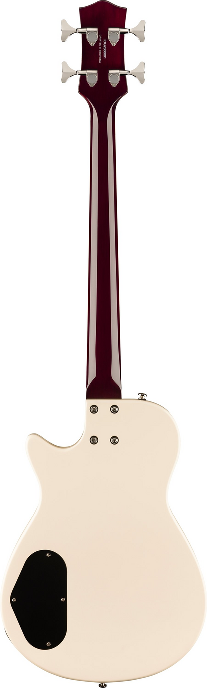 Gretsch Streamliner Jet Club Bass Single-Cut, Laurel Fingerboard in Vintage White