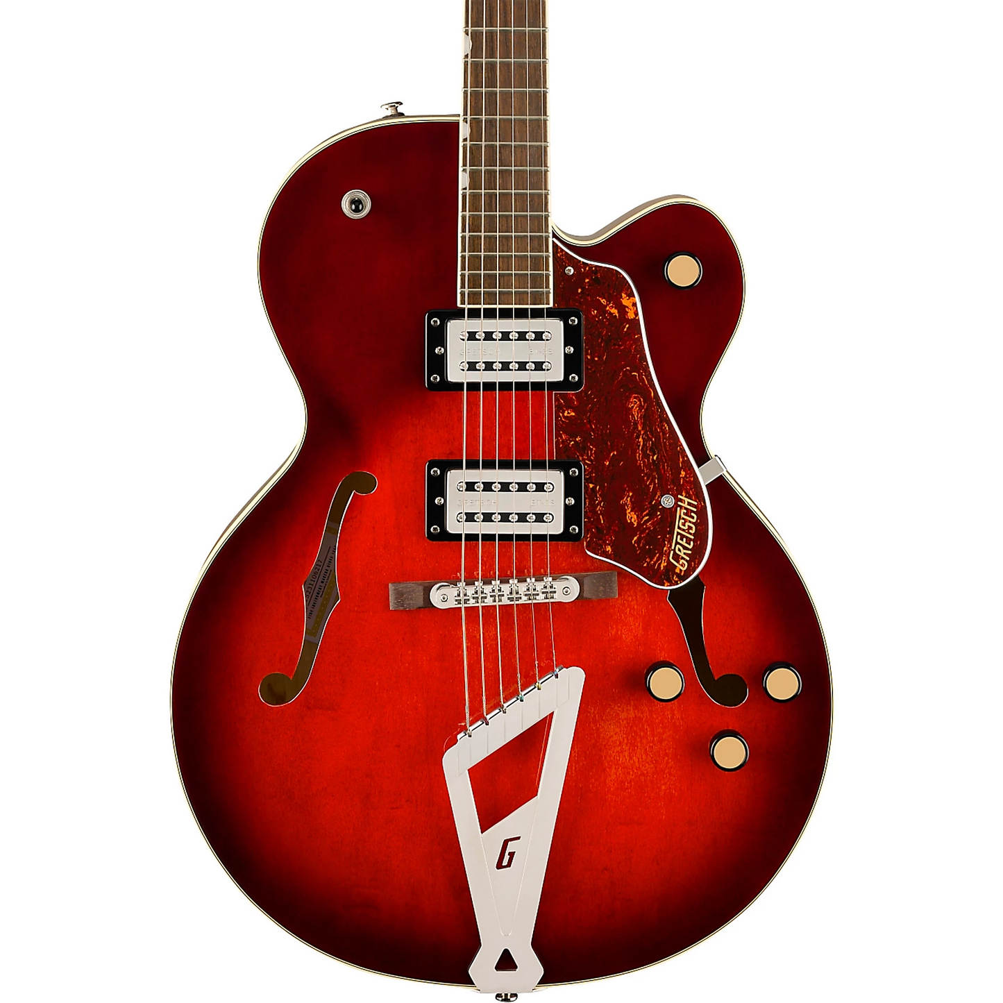 Gretsch G2420 Streamliner Hollow Body with Chromatic II Tailpiece Electric Guitar in Claret Burst