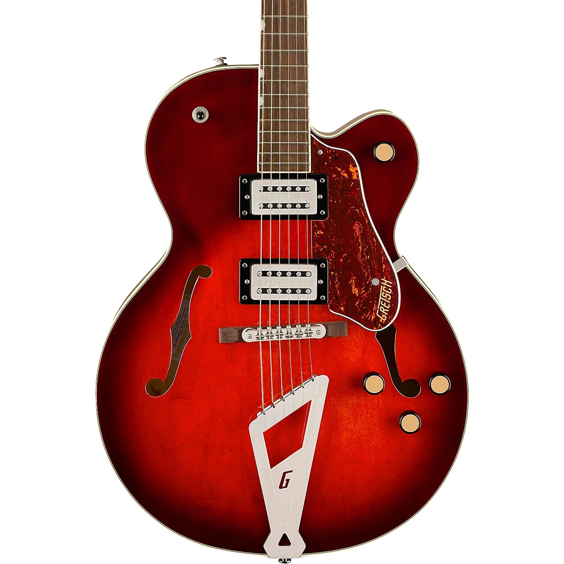 Gretsch G2420 Streamliner Hollow Body with Chromatic II Tailpiece Electric Guitar in Claret Burst