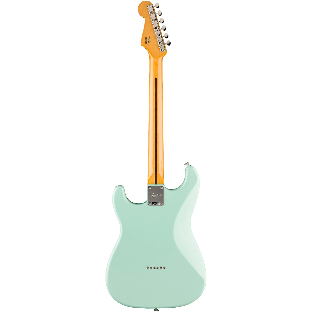 Squier Classic Vibe '50s Stratocaster HT Electric Guitar, Maple Fingerboard in Surf Green
