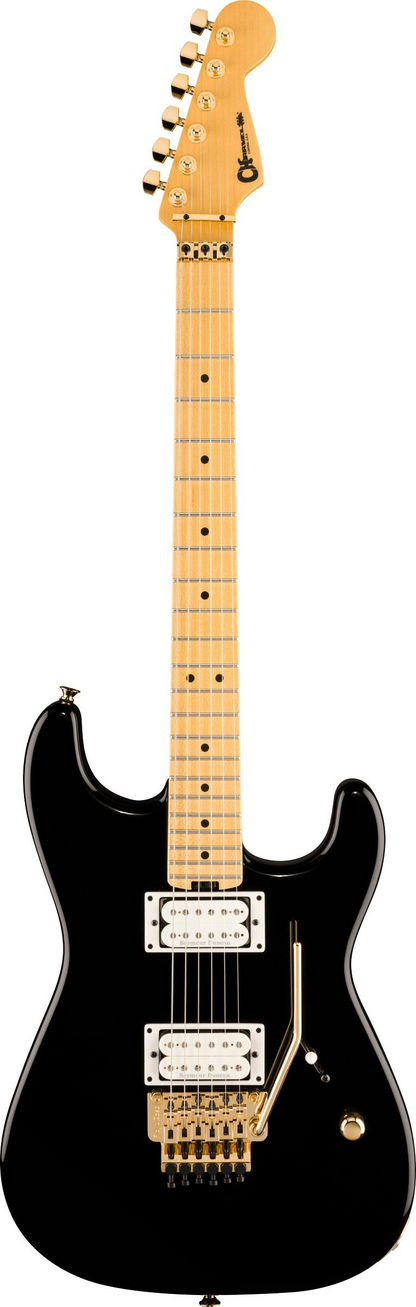 Charvel American Neo-Classic San Dimas SD1 HH FR Electric Guitar in Gloss Black