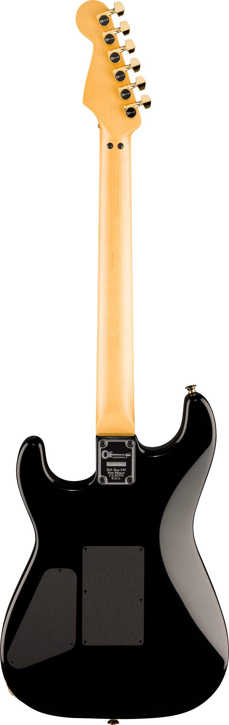 Charvel American Neo-Classic San Dimas SD1 HH FR Electric Guitar in Gloss Black